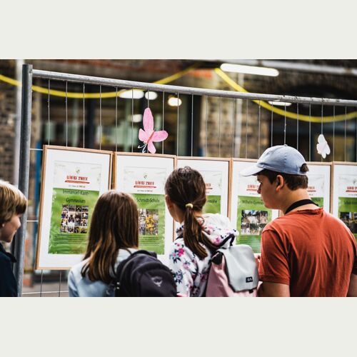 Alle eingereichten Projekte wurden in einer Ausstellung vorgestellt