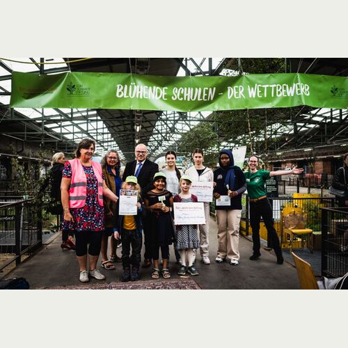 Schulsenator Ties Rabe ist erneut Schirmherr des Wettbewerbs der Blühenden Schulen